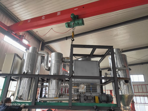 天津100Kg二效硫酸鈉廢水蒸發(fā)器發(fā)貨照片 天津100Kg二效硫酸鈉廢水蒸發(fā)器發(fā)貨照片